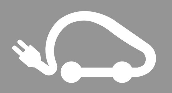 PREMARK® Fahrbahnmarkierung mit BASt-Prüfzeugnis: Symbole für E-Autos, weiß.