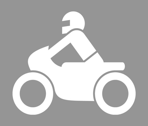 PREMARK™ Fahrbahnmarkierung mit BASt-Prüfzeugnis: Sonderzeichen - Motorrad.