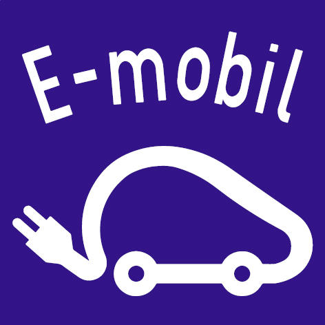 PREMARK™ Fahrbahnmarkierung mit BASt-Prüfzeugnis: Symbol für E-Mobil.