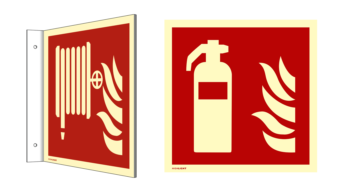 Brandschutzhinweisschilder