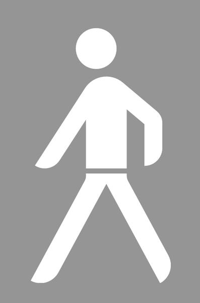 PREMARK™ Fahrbahnmarkierung mit BASt-Prüfzeugnis: Sonderzeichen - Fußgänger.